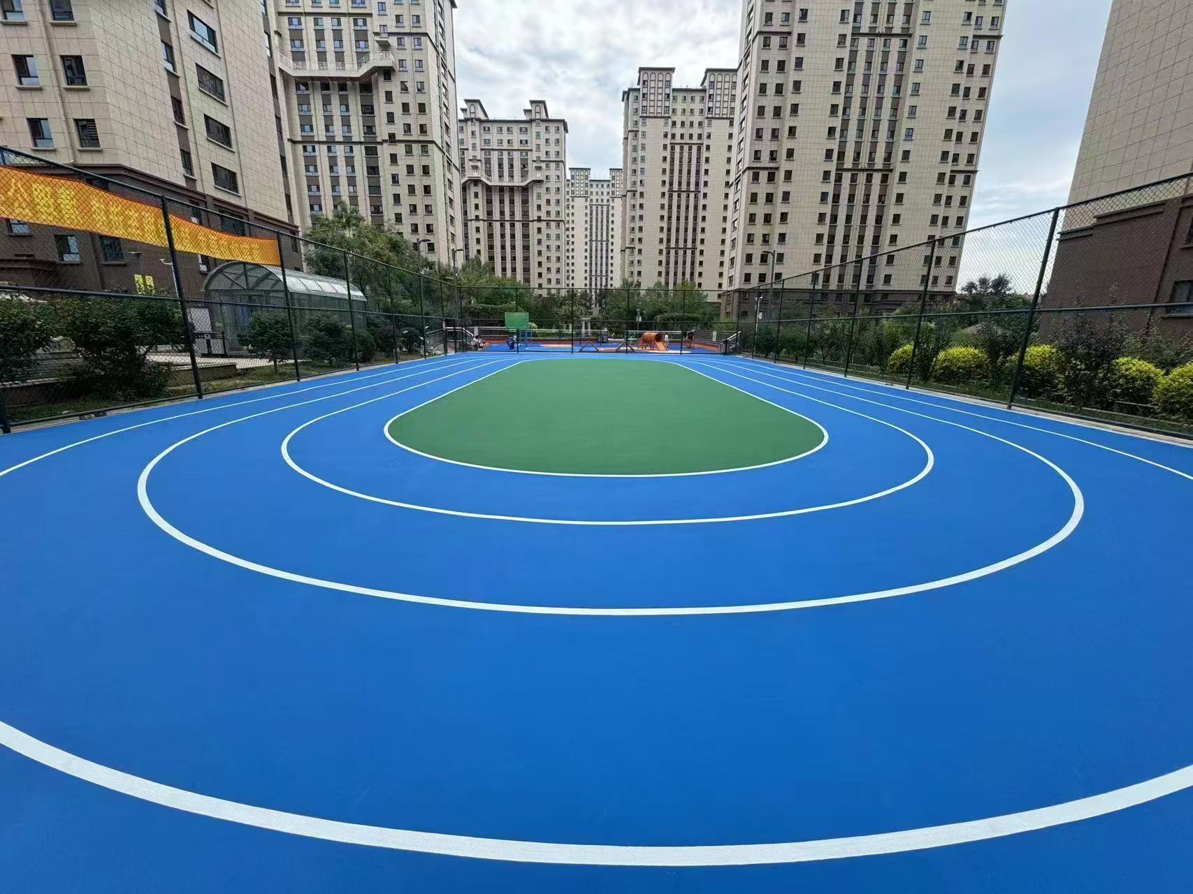 杭州市学校塑胶跑道EPDM地面 - 一站式服务